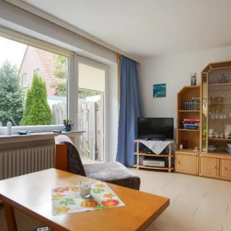 Vakantiewoning 40m2 Met Terras Het Zuiden Διαμέρισμα Borkum